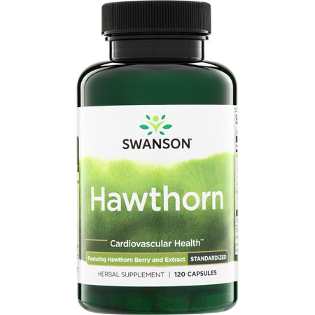 Swanson Głóg (Hawthorn) Extract 500 mg 120 kapsułek