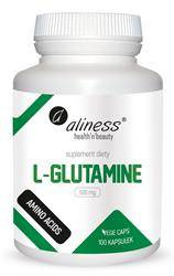 Aliness L-Glutamina 500 mg 100 kapsułek vege