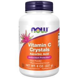 Now Foods Witamina C (Crystals) Kwas Askorbinowy Puder 227 g