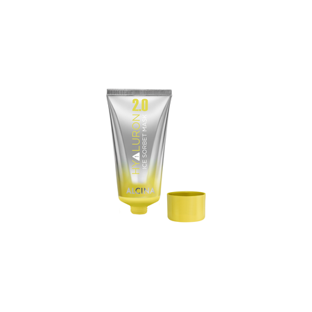 ALCINA Hyaluron 2.0 Ice Sorbet Mask – chłodząca maska do twarzy z kwasem hialuronowym, 50 ml