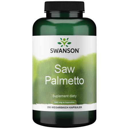 Swanson Palma Sabałowa (Saw Palmetto) 540 mg 250 kapsułek
