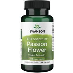 Swanson Męczennica Cielista (Passion Flower) 500 mg 60 kapsułek