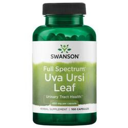 Swanson Uva Ursi Leaf 450 mg 100 kapsułek