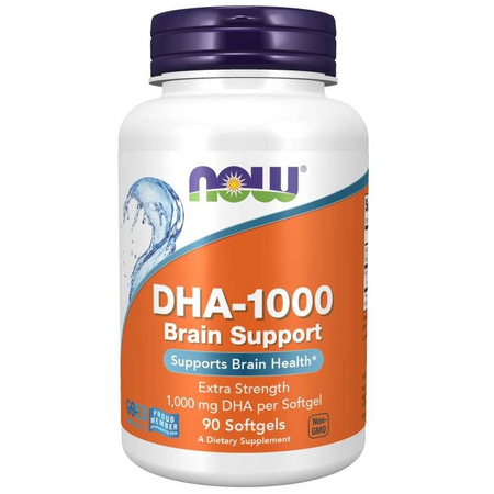 Now Foods DHA-1000 Fish Oil Extra Strength 90 kapsułek
