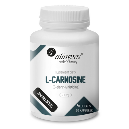 Aliness L-Karnozyna 500 mg 60 vege kapsułek