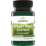 Swanson Imbir (Ginger) Maximum Strength Extract 60 kapsułek
