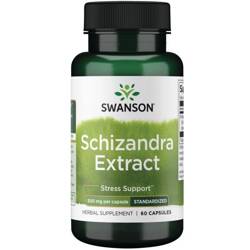 Swanson Cytryniec Chiński (Schizandra Extract) 500 mg 60 kapsułek