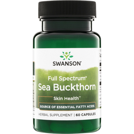 Swanson Full Spectrum Sea Buckthorn 400 mg 60 kapsułek