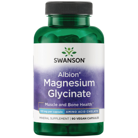 Swanson Chelat Magnezu 133 mg 90 kapsułek