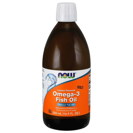 Now Foods Omega-3 Fish Oil Liquid 500 ml