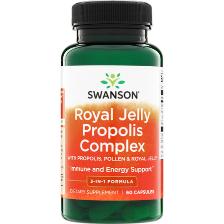 Swanson Royal Jelly Propolis Complex 60 kapsułek