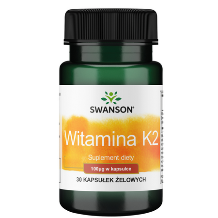 Swanson Witamina K2 MK7 100 mcg 30 kapsułek