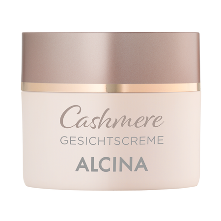 ALCINA Cashmere Face Cream – krem do twarzy z ekstraktem kaszmirowym, wygładzający, do skóry suchej, 50 ml
