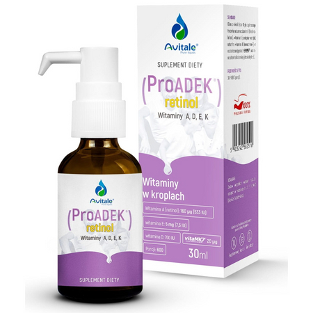Avitale Witamina ProADEK® (Retinol) 30 ml krople