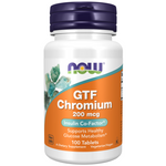 Now Foods Chrom GTF 200 mcg 100 tabletek