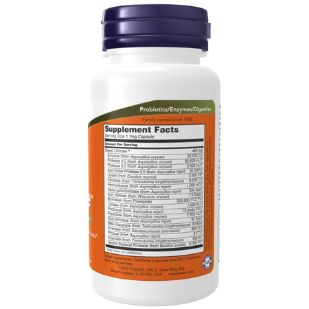 Now Foods Digest Ultimes 460 mg 60 kapsułek