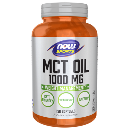 Now Foods MCT Oil 1000 mg 150 kapsułek