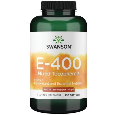 Swanson Witamina E (mieszanka tokoferoli) 268 mg 250 kapsułek