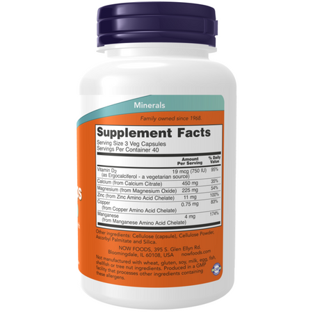 Now Foods Cytrynian Wapnia 120 kapsułek