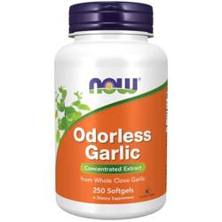 Now Foods Odorless Garlic 250 kapsułek