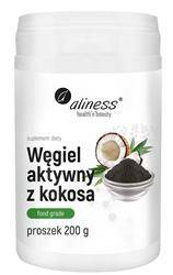 Aliness Aktywny Węgiel 200 g proszek