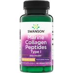 Swanson Peptydy Kolagenu Morskiego Typu I 500 mg 60 kapsułek