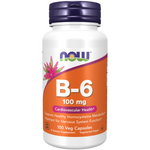 Now Foods Witamina B6 100 mg 100 kapsułek