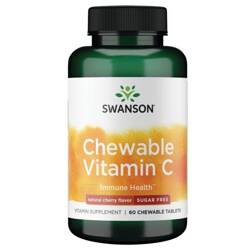 Swanson Witamina C 500 mg 60 tabletek do ssania