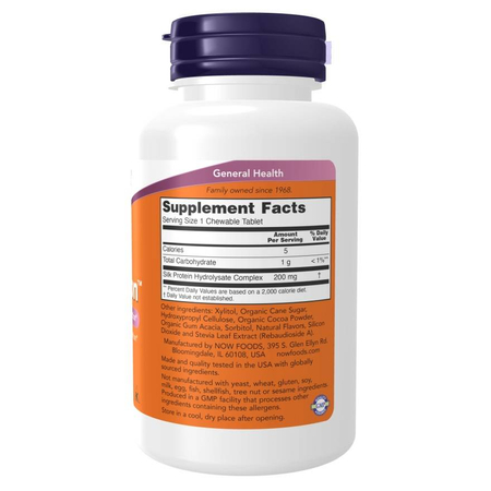 Now Foods Brain Attention 60 tabletek do ssania