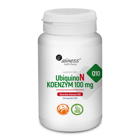 Aliness Koenzym Q10 100 mg 100 kapsułek vege