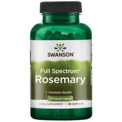 Swanson Rozmaryn Lekarski (Rosemary) 400 mg 90 kapsułek