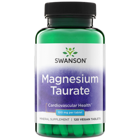 Swanson Taurynian Magnezu 100 mg 120 tabletek