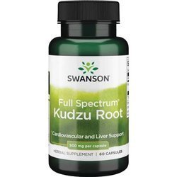 Swanson Full Spectrum Kudzu Root 500 mg 60 kapsułek