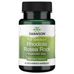 Swanson Różeniec Górski (Rhodiola Rosea Root) 200 mg 60 kapsułek