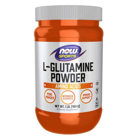Now Foods L-Glutamina Puder 454 g