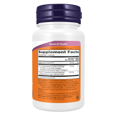 Now Foods UC-II Type II Collagen 120 kapsułek