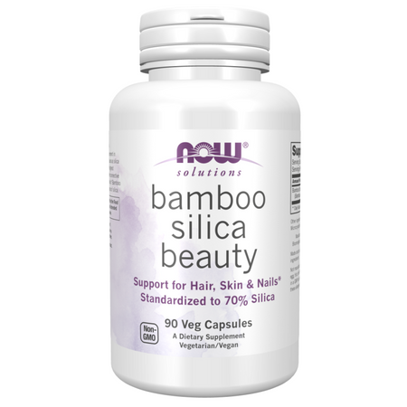 Now Foods Bamboo Silica Beauty 90 veg kapsułek