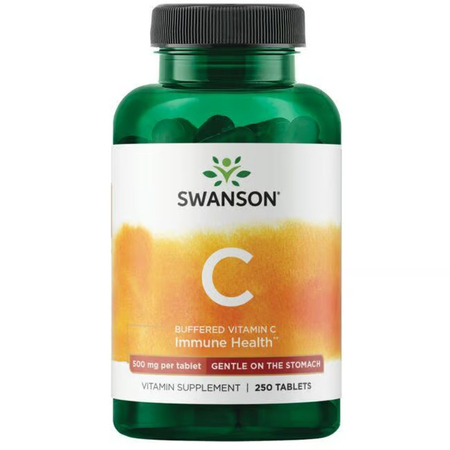 Swanson Witamina C 500 mg Buforowana 250 tabletek
