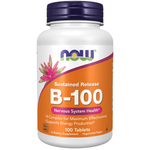 Now Foods Witamina B-100 Complex Przedłużone Uwalnianie 100 tabletek