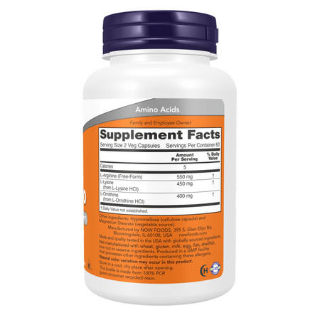 Now Foods Tri-Amino 120 kapsułek