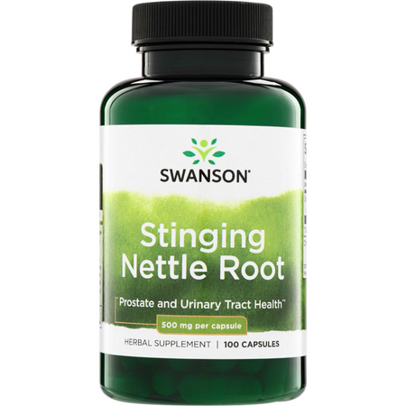Swanson Pokrzywa (Nettle) Root 500 mg 100 kapsułek