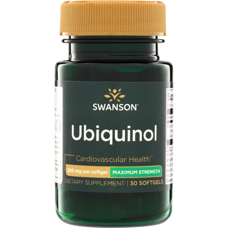 Swanson Ubiquinol Koenzym Q10 200 mg 30 kapsułek