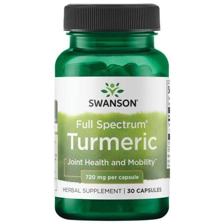 Swanson Full Spectrum Turmeric 720 mg 30 kapsułek