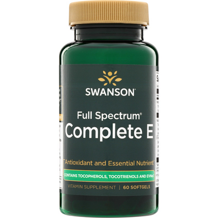 Swanson Witamina E + Tokotrienole 60 kapsułek