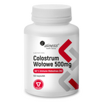 Aliness Colostrum Wołowe IG 40% 500 mg 100 kapsułek
