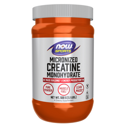 Now Foods Creatine Monohydrate, Micronized Powder 500 g
