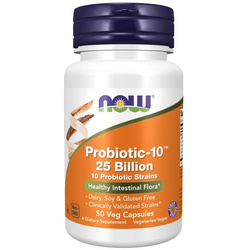 Now Foods Probiotic-10 25 Billion 50 kapsułek
