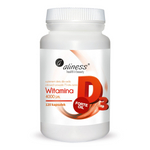 Aliness Witamina D3 4000 iu FORTE OIL 120 kapsułek