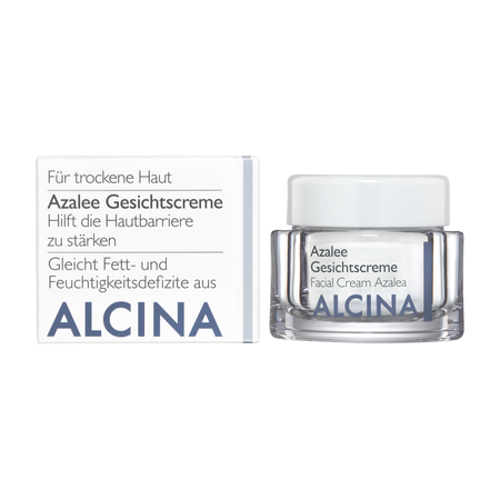 ALCINA For dry skin Facial Cream Azalea – krem do twarzy wzmacniający barierę hydrolipidową, do skóry suchej, 50 ml