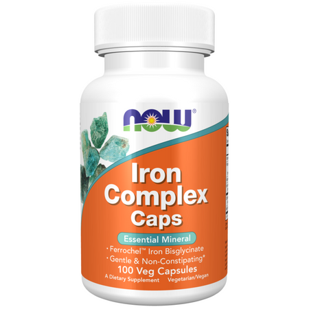 Now Foods Iron Complex Caps 100 kapsułek
